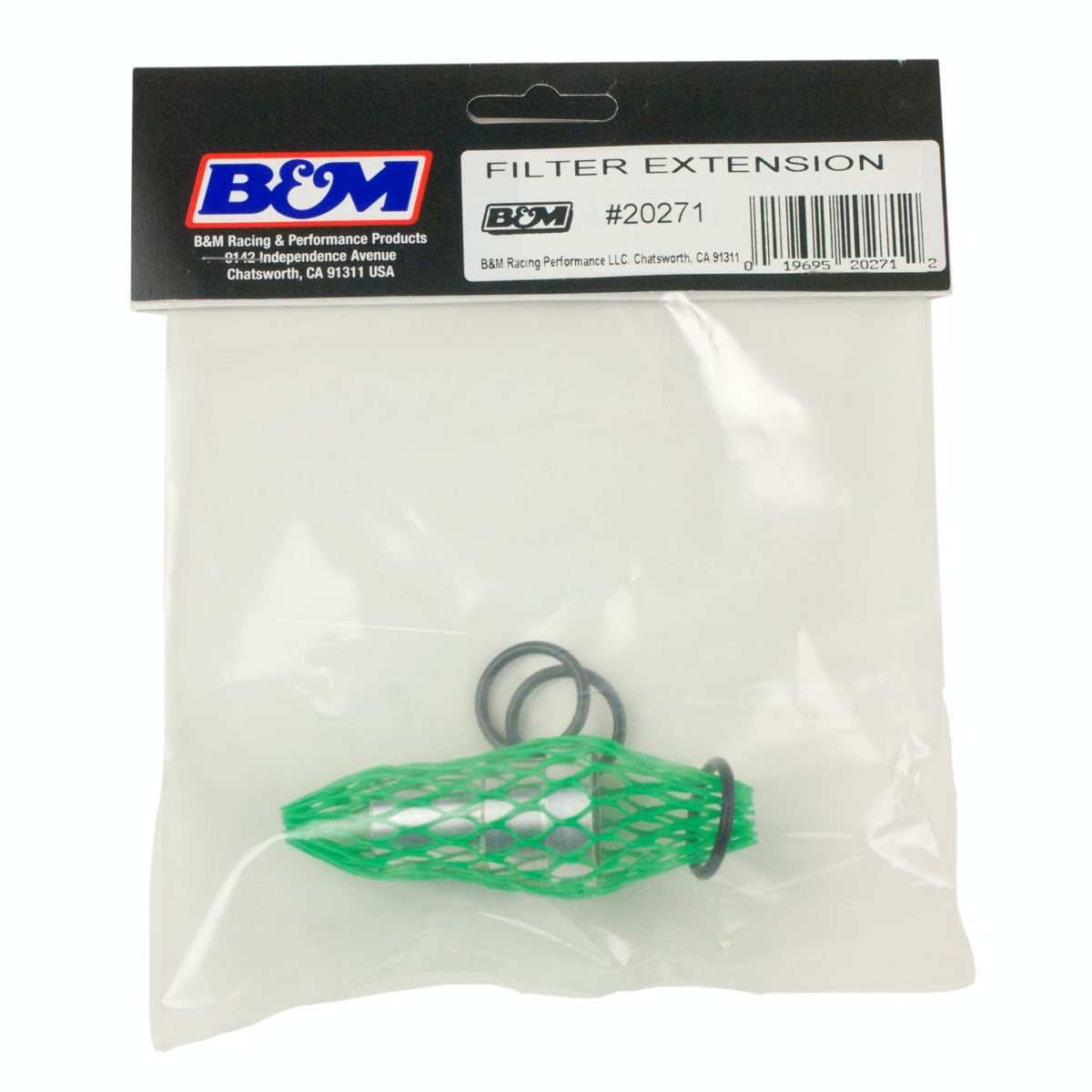 B&M 20271 FILTER EXTENSION 20280/20289