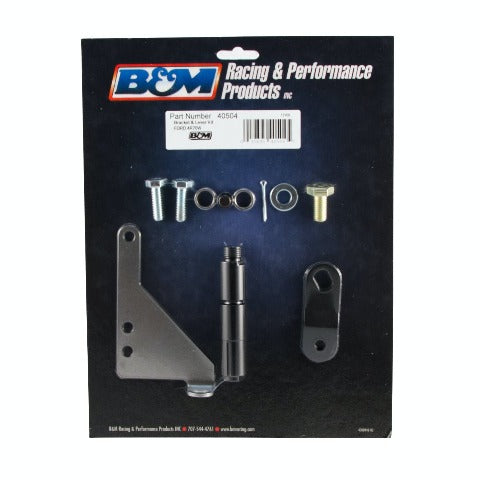 B&M 40504 BRACKET AND LEVER KIT, 4R70W