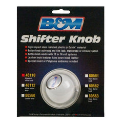 B&M 46110 WHITE KNOB