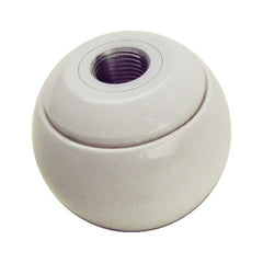 B&M 46110 WHITE KNOB