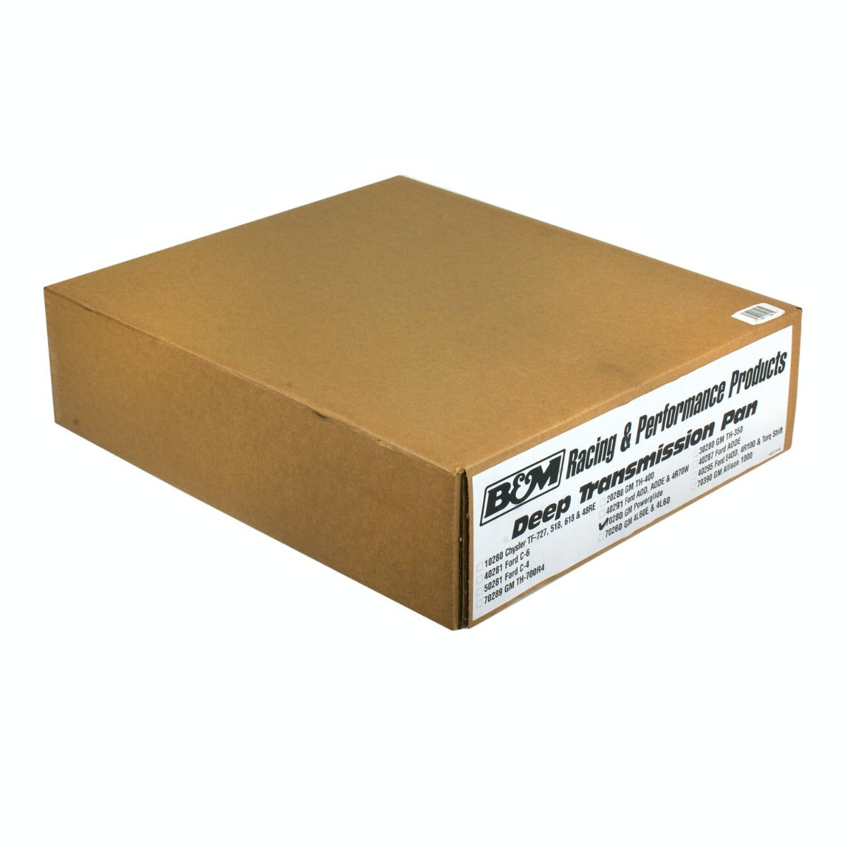 B&M 70280 CAST DEEP PAN POWERGLIDE