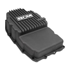 B&M 71399 CAST TRANS PAN, 2019+ GM 8L90, BLACK