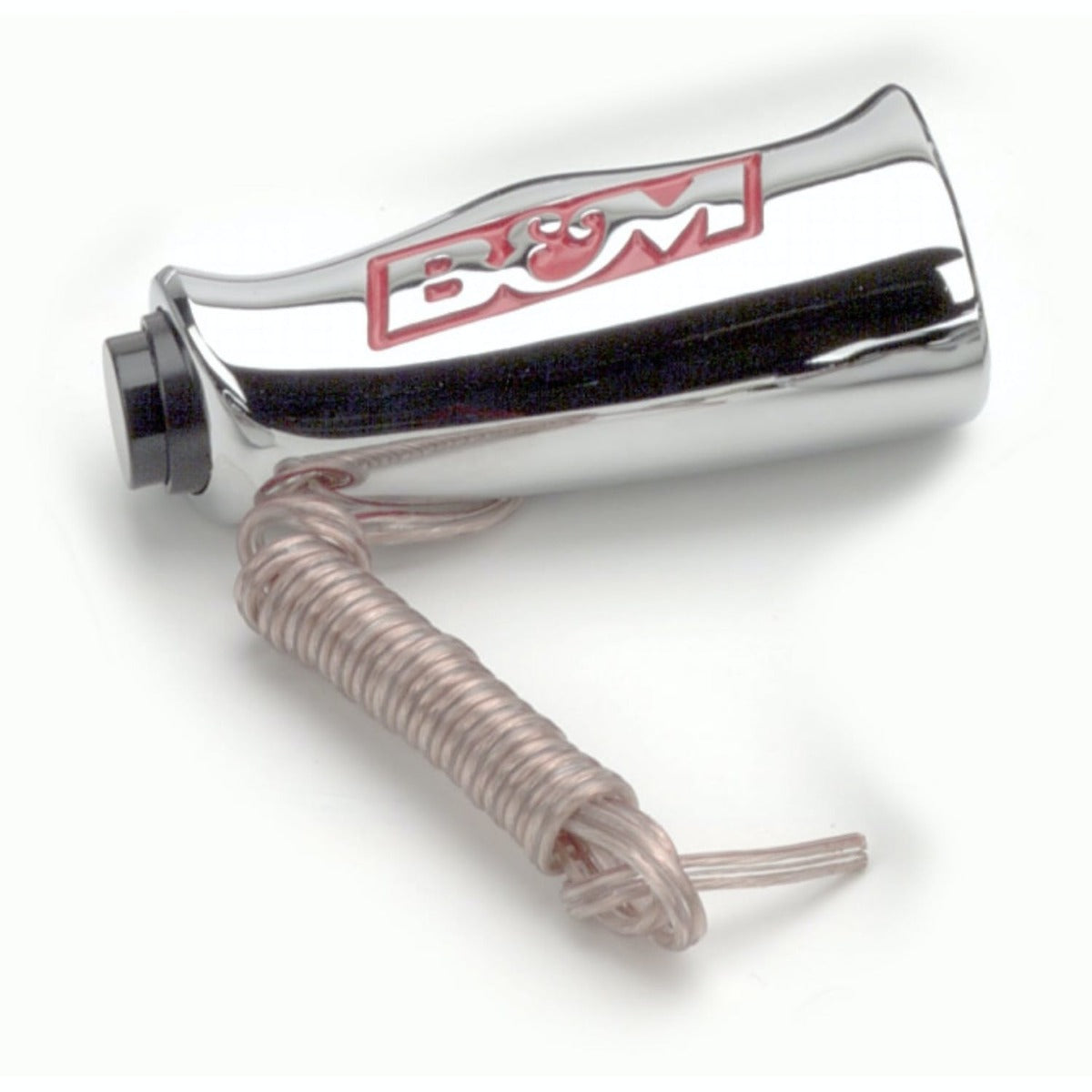 B&M 80659 UNIV CHRME T-HDLE W/BTN