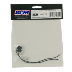 B&M 80729 INDCT.LIGHT and SOCKET FOR QUICKSILVER