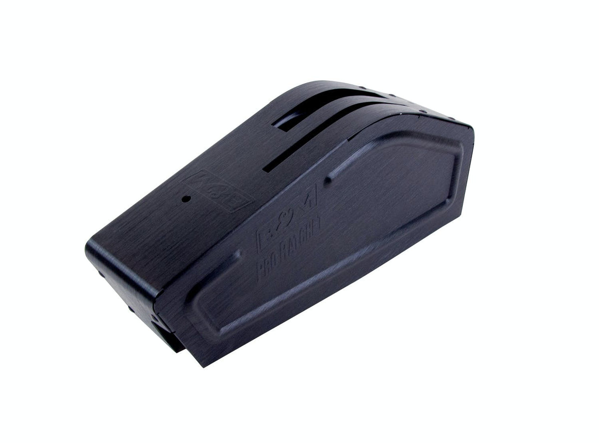 B&M 81122 PRO RATCHET (BLK) ALUM CVR