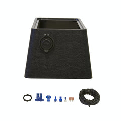 B&M 81165 BLK PLASTIC CVR SKIRT W/USB