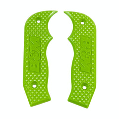 B&M 81202 MAGNUM GRIP SIDE PLATES - GREEN
