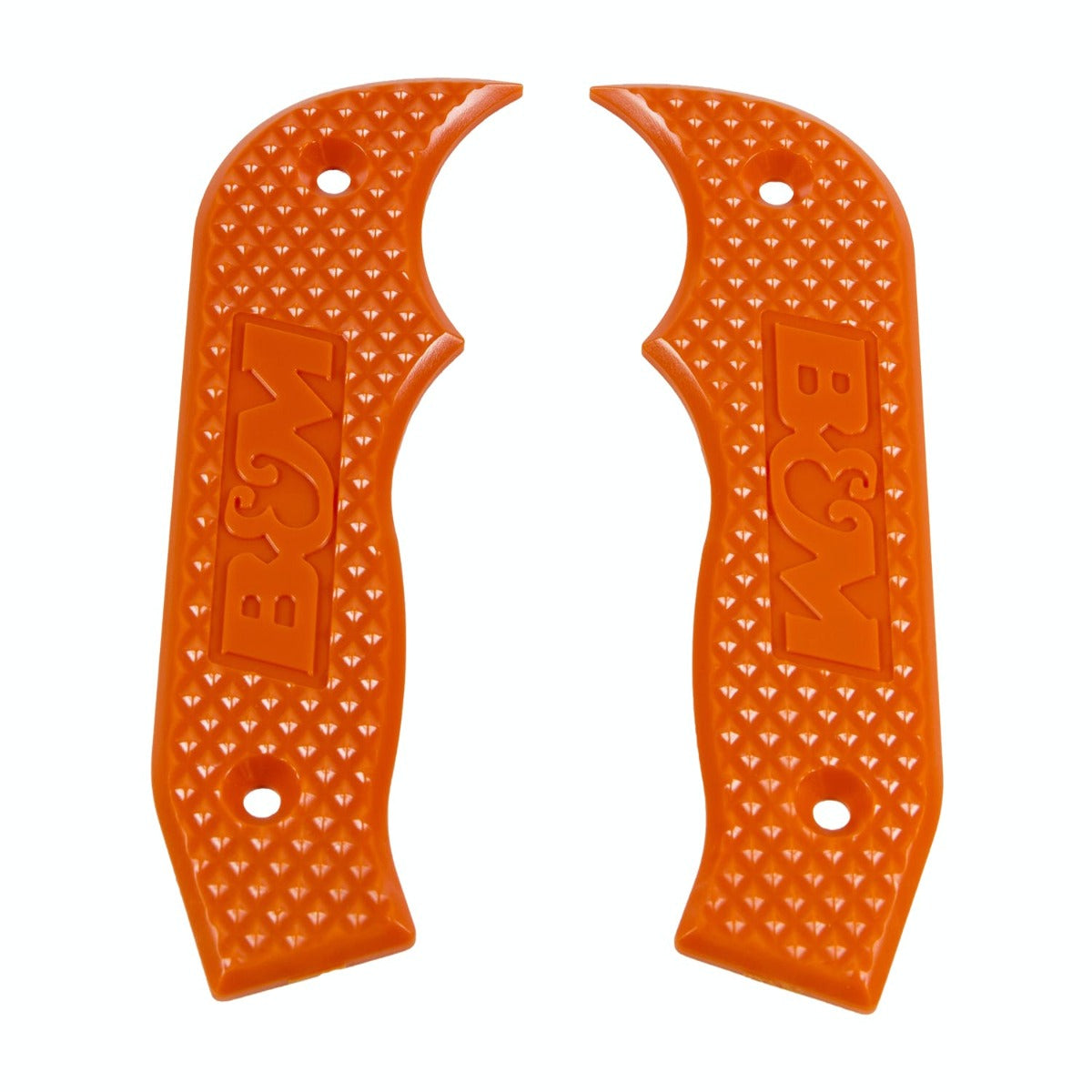 B&M 81203 MAGNUM GRIP SIDE PLATES - ORANGE