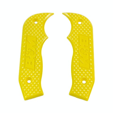 B&M 81206 MAGNUM GRIP SIDE PLATES - YELLOW