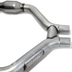 BBK Performance Parts 1465 High-Flow Short Mid H-Pipe Assembly