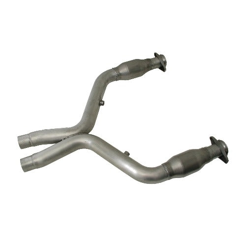 BBK Performance Parts 1637 High-Flow Short Mid X-Pipe Assembly
