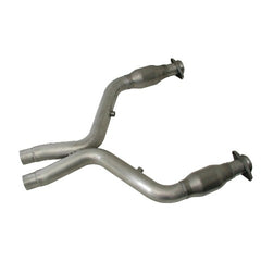 BBK Performance Parts 1637 High-Flow Short Mid X-Pipe Assembly
