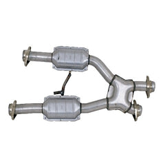 BBK Performance Parts 1659 High-Flow Short Mid X-Pipe Assembly