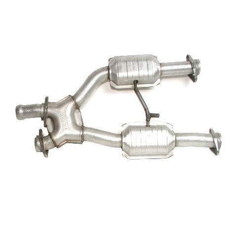 BBK Performance Parts 1659 High-Flow Short Mid X-Pipe Assembly