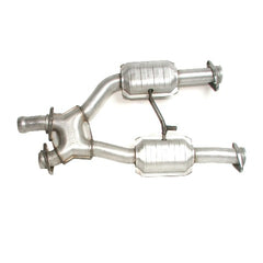 BBK Performance Parts 1659 High-Flow Short Mid X-Pipe Assembly