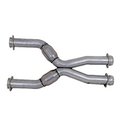 BBK Performance Parts 1786 High-Flow Short Mid X-Pipe Assembly