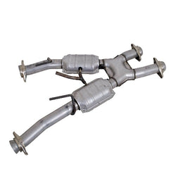 BBK Performance Parts 1810 High-Flow Short Mid X-Pipe Assembly