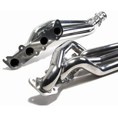 BBK Performance Parts 1856 2011-2015 Mustang GT 5.0 1-7/8in. Long Tube Exhaust Headers-Polished Silver Cera