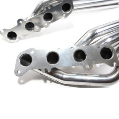 BBK Performance Parts 1856 2011-2015 Mustang GT 5.0 1-7/8in. Long Tube Exhaust Headers-Polished Silver Cera