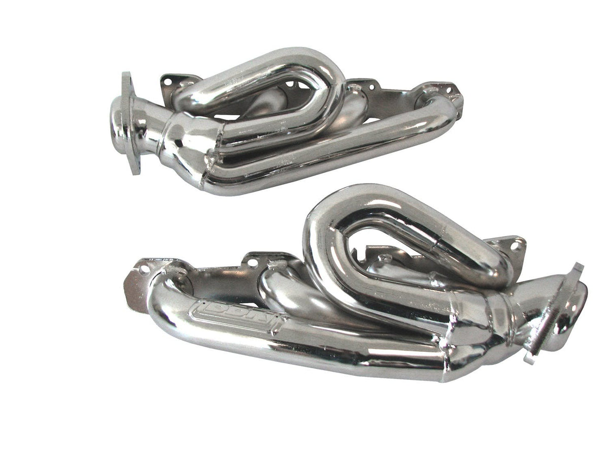 BBK Performance Parts 40140 Dodge Ram 1500 Truck 5.7 Hemi 1-3/4 Shorty Exhaust Headers Polished Silver Ceramic 09-18
