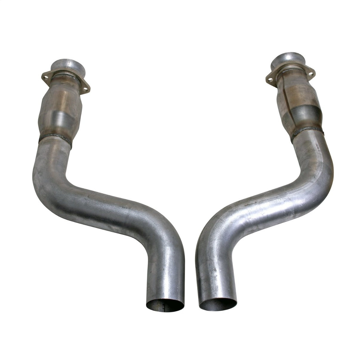 BBK Performance Parts 40461 2009-2018 DODGE CHALLENGER; CHARGER 5.7L HEMI 3in. SHORT Mid Pipes w/Converters