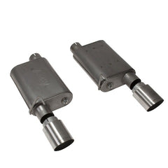 BBK Performance Parts 41005 2005-2010 Mustang GT 4.6 Varitine Axle Back Exhaust Kit (Mild Steel)