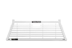 BACKRACK Louvered Headache Rack Frame, White for Silverado/Sierra, F-150, Titan, Tundra, Dodge D/W Series and Ram without RamBox 12800W