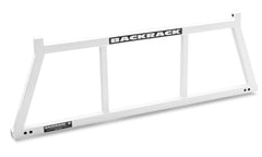 BACKRACK Open Headache Rack Frame, White for 1999-2026 Ford F-250/F-350/F-450 Super Duty 14700W