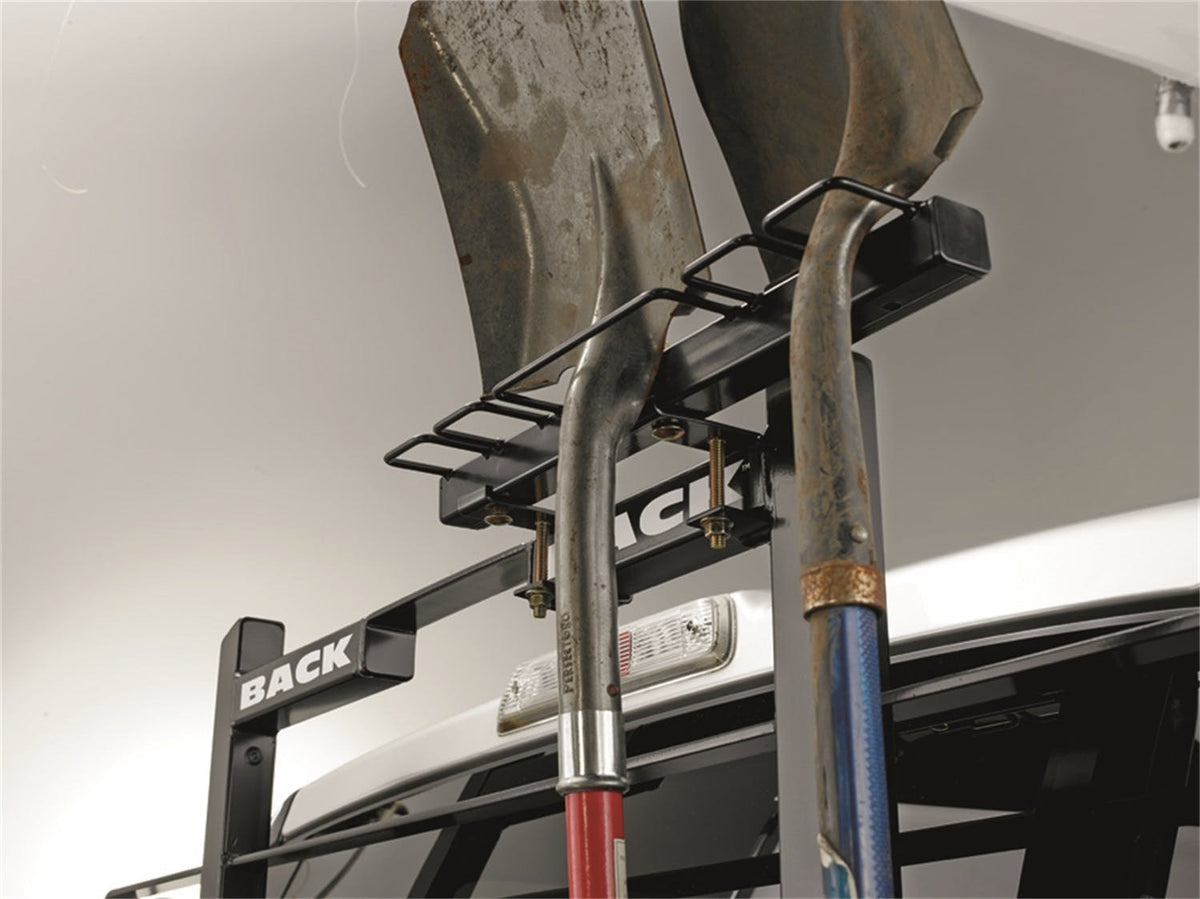 BACKRACK 41005 Landscape Tool Attachment, Clamp on, Universal for all Racks, 5 Tool Mini