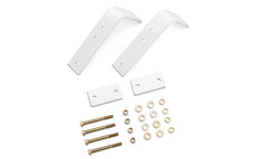 BACKRACK Light Bar Brackets, White, Pair 91006W