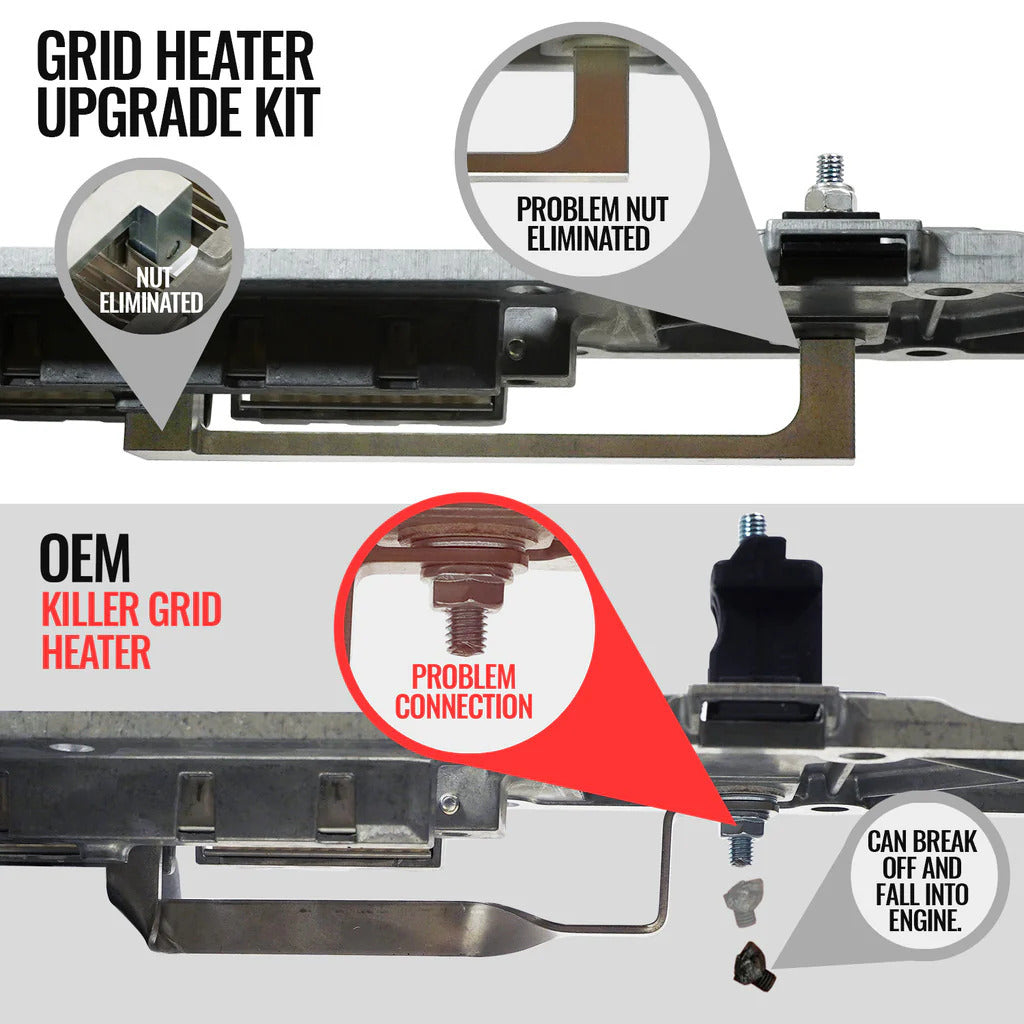 BD Diesel Performance 1041520 KILLER GRID HEATER UPGRADE KIT DODGE/RAM 6.7L CUMMINS