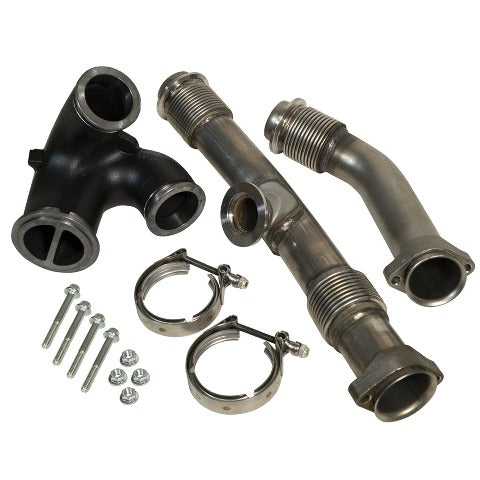 BD Diesel Performance 1043918 Turbocharger UpPipes Kit