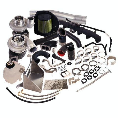 BD Diesel Performance 1045797 BD Cummins 6.7L Cobra Twin Turbo Kit S366SX-E/S486SX Dodge 2013-2018