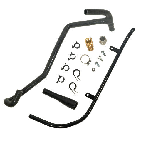 BD Diesel Performance 1047137 Coolant Tube Relocation Kit, Howler Turbo - Dodge Automatic 2003-2005 5.9L