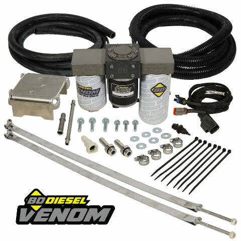 BD Diesel Performance 1050319 VENOM FUEL LIFT PUMP C/W FILTER and SEPARATOR FORD 6.4L POWER STROKE 2008-2010