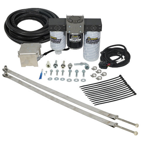 BD Diesel Performance 1050332 Venom Cummins Fuel Lift Pump c/w Filter and Separator - Dodge 5.9L 1998.5-2002