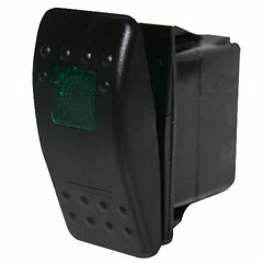 CLEARANCE - Bulldog Winch Co LLC 20257 Rocker Switch-ON/OFF 5-Pin Green