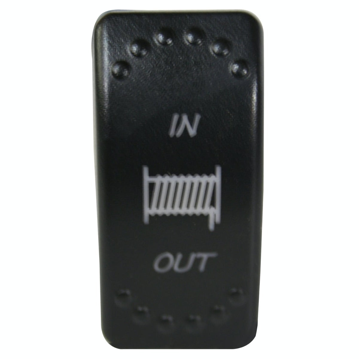 CLEARANCE - Bulldog Winch Co LLC 20261 Winch IN-OUT Switch 4pin -White Momentary(IN)-Center OFF-Momentary(OUT)