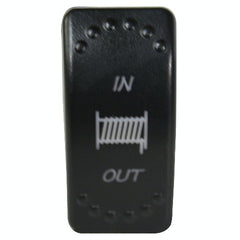 CLEARANCE - Bulldog Winch Co LLC 20261 Winch IN-OUT Switch 4pin -White Momentary(IN)-Center OFF-Momentary(OUT)