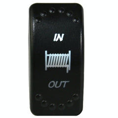 CLEARANCE - Bulldog Winch Co LLC 20261 Winch IN-OUT Switch 4pin -White Momentary(IN)-Center OFF-Momentary(OUT)