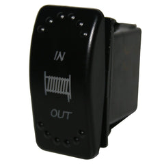 CLEARANCE - Bulldog Winch Co LLC 20261 Winch IN-OUT Switch 4pin -White Momentary(IN)-Center OFF-Momentary(OUT)