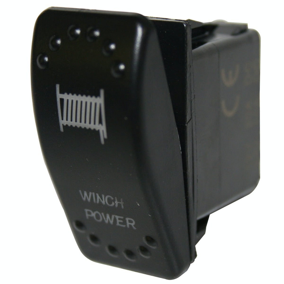 CLEARANCE - Bulldog Winch Co LLC 20262 Winch Power Rocker Switch - ON/OFF 5-Pin-Red