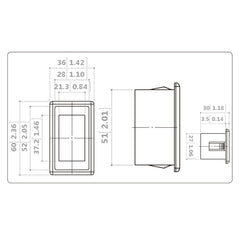 Bulldog Winch Co LLC 20265 Switch Mounting Panel- Single