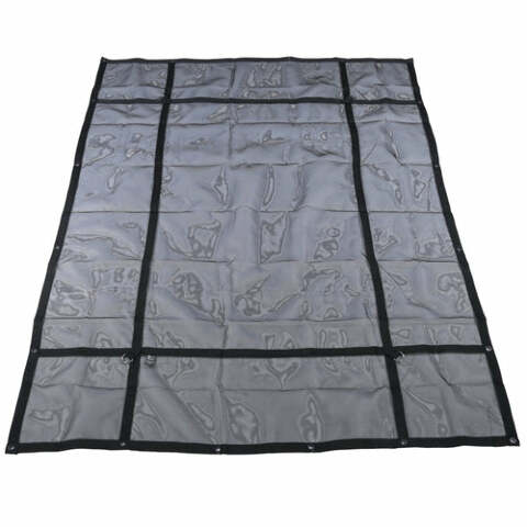 CLEARANCE - Bulldog Winch Co LLC 20410 Mesh Cargo Net 6 ft x 8 ft perimeter stretch cord 4pcs cam straps