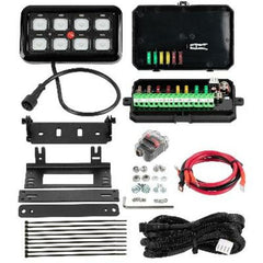 CLEARANCE - Bulldog Winch Co LLC 8 Gang Switch Panel System 20445