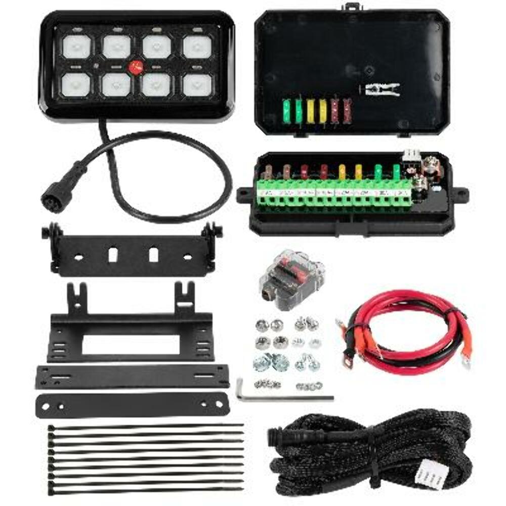 CLEARANCE - Bulldog Winch Co LLC 8 Gang Switch Panel System- Bluetooth 20446
