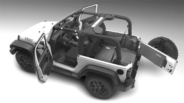 DISCONTINUED - BedRug BRJL18R2 Jeep Kits - BedRug