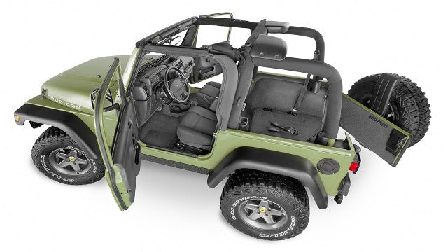 DISCONTINUED - BedRug BTJL18F2 Jeep Kits - BedTred