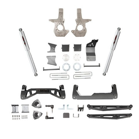 Belltech 150203BK 7 Lift Kit Rear Trail Performance Shocks Only
