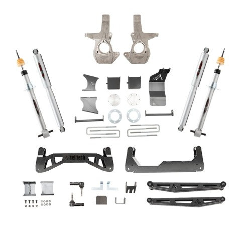 Belltech 150203TP 7 Lift Kit Front and Rear Trail Performance Struts/Shocks